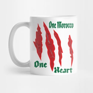 Marocain Proud One Heart One Morocco Mug